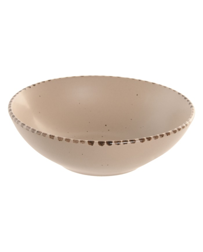 PLATO GRES 18,3X18,3X6 MARRON