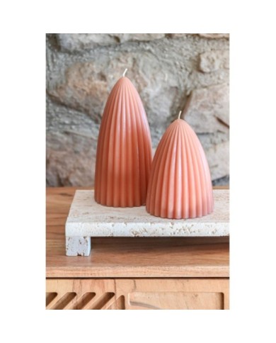 VELA CERA PARAFINA 9X9X18 533 GR, 2 SURT.