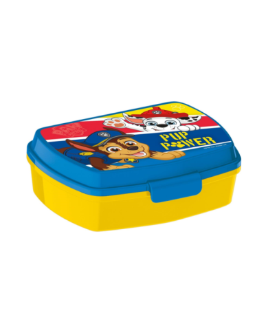 Sandwichera Rectangular Paw Patrol "Pups Rule" 17X5,6X13,3Cm
