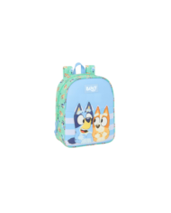 Mochila Guarderia Adapt.Carro Bluey "Sisters" 22x27x10 Cm