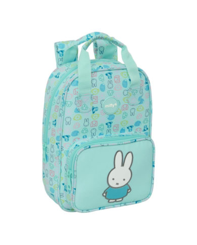Mochila Infantil Recic Y Repelente Agua Miffy "Friends" 20x28x8 Cm