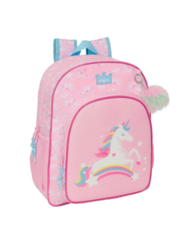 Mochila Junior Adapt.Carro Glowlab Kids 32X38X12Cm