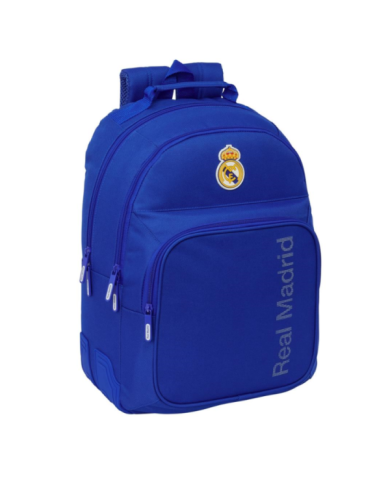 Mochila Doble Adapt.Carro Real Madrid 32X42X15Cm