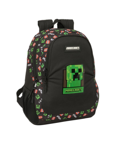 Mochila Adapt.Carro Minecraft 32X44X16Cm