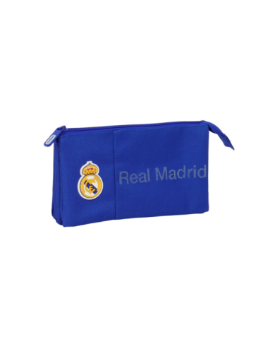 Portatodo Triple Real Madrid 22X12X3Cm