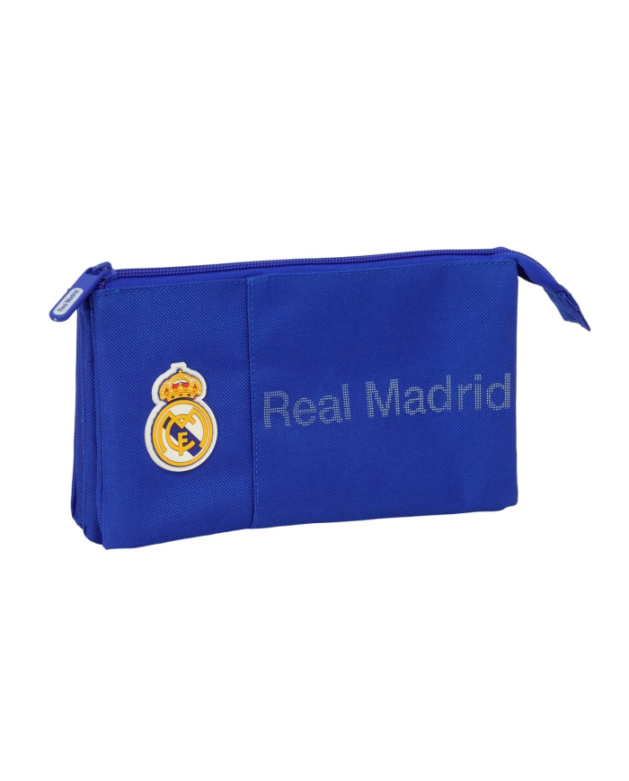 Portatodo Triple Real Madrid 22X12X3Cm