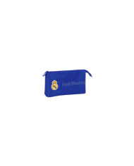 Portatodo Triple Real Madrid 22X12X3Cm