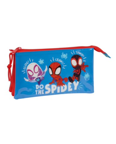 Portatodo Triple Spidey 22X12X3Cm