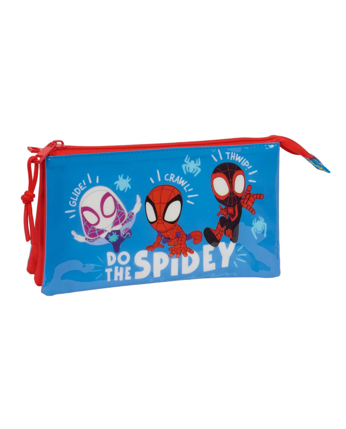 Portatodo Triple Spidey 22X12X3Cm