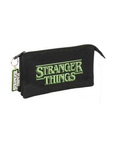 Portatodo Triple Stranger Things 22X12X3Cm