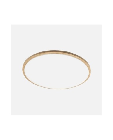 PLAFON EGLON 36W 3000-4000-6500K BLANCO/MADERA 352 8LM 6,5X39X39CM C/REMOTO Y...