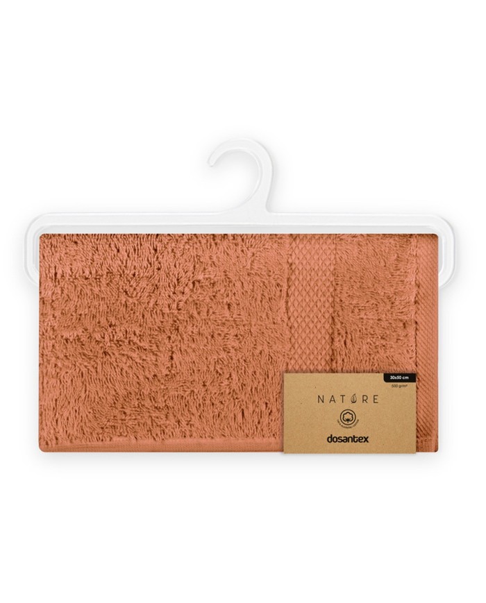 TOALLA LOTUS TERRACOTA 30cm x 50cm - 500gr/m2