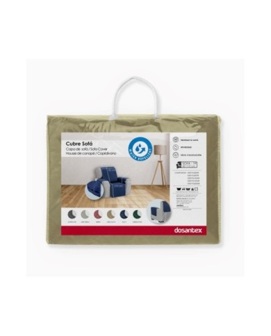 CUBRESOFA REVERSIBLE WATERPROOF GRIS OLIVA 215 CM X 210 CM