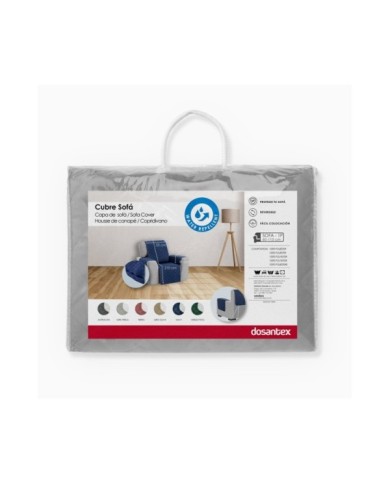 CUBRESOFA REVERSIBLE WATERPROOF GRIS PERLA 215 CM X 210 CM