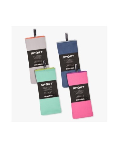 TOALLA SPORT MICROFIBRA SURTIDO COLORES 70cm x 140cm