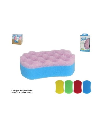 ESPONJA BAÑO POMPAS 507 SURTIDA