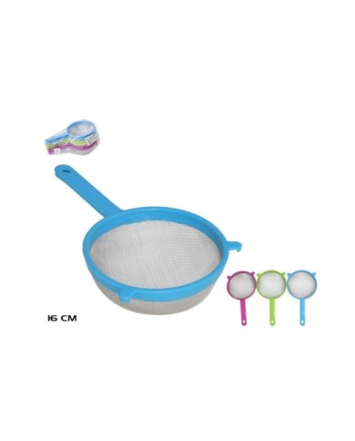 COLADOR ALICE 16 CM - PLSTICO SURTIDO