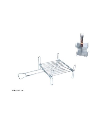 PARRILLA DOBLE 25X30