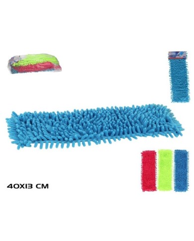 RECAMBIO MOPA CHENILLA 40X13CM 3 SURT.