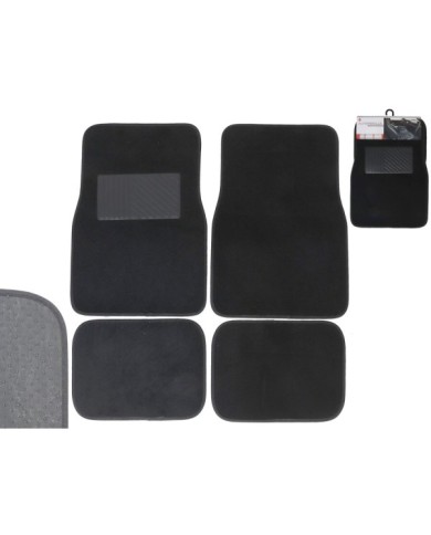 ALFOMBRILLA COCHE X4 65X45/45X33 CM