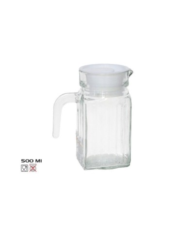 JARRA 500ML CRISTAL LUISA T/BLANCA