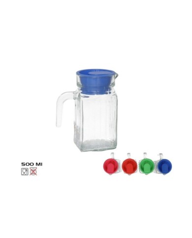 JARRA 500ML CRISTAL LUISA T/COLORES