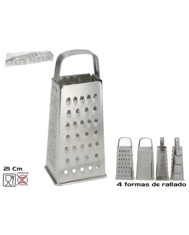 RALLADOR COCINA 4 POSICIONES  9X6,5X21CM A