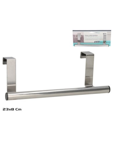TOALLERO BARRA ACERO INOX. 23,5X8,5X8,5CM