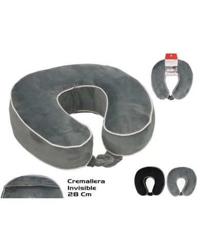 ALMOHADA DE VIAJE DE ESPUMA 28X28 CM