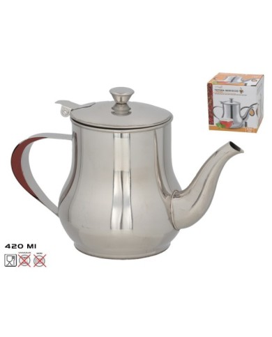 TETERA SERVICIO LONDON 500ML  ACERO INOX.