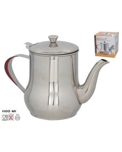 TETERA SERVICIO LONDON 1200ML  ACERO INOX.