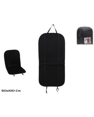 PROTECTOR ASIENTO COCHE 100X50CM  NEGRO