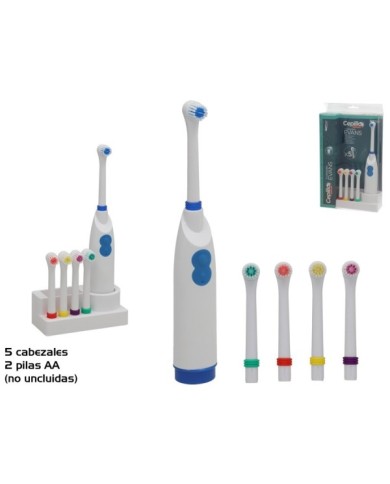 SET CEPILLO ELECTRICO + 5 CABEZALES EVANS
